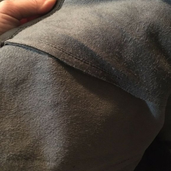 BRAND NEW!! Calvin Klein Black Leather Dress - Picture 8 of 10